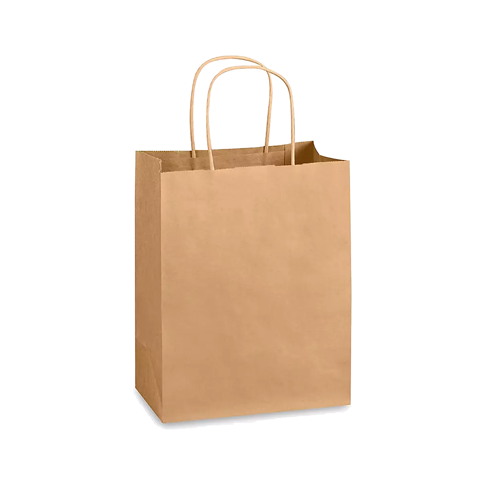 Jenna Foods Disposable Brown Bag